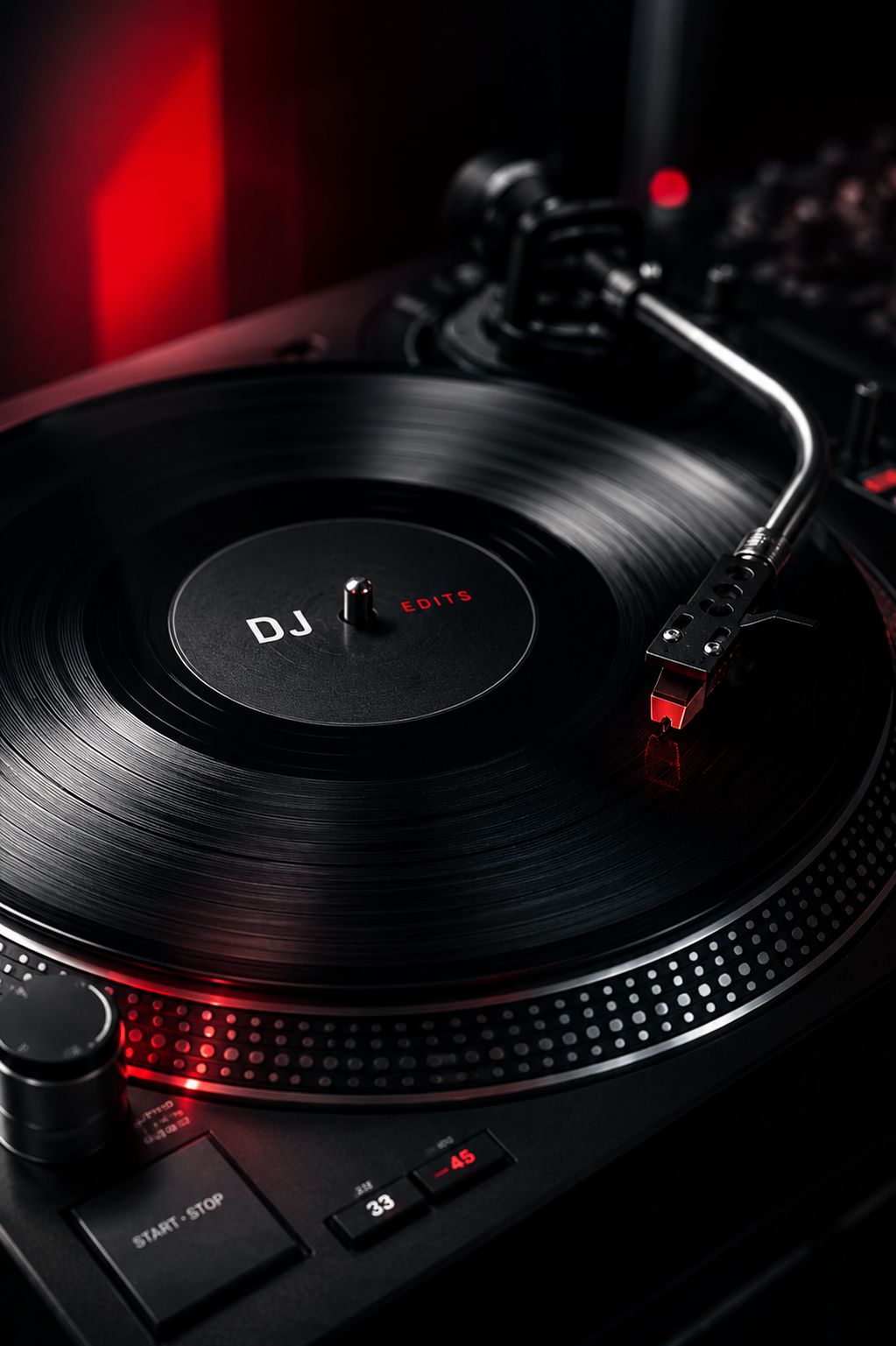 DJ music selection