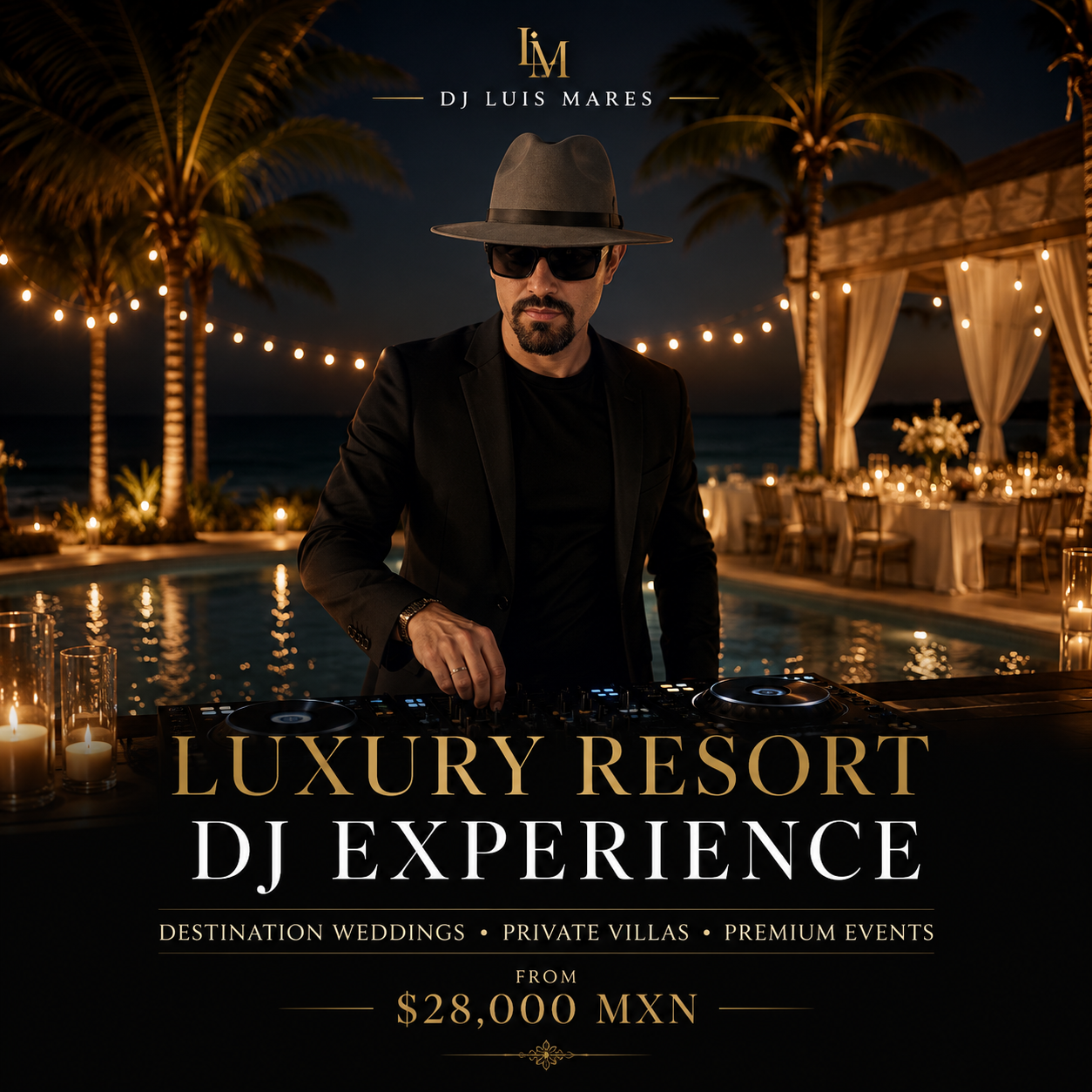Luxury Resort DJ Experience – DJ Luis Mares
